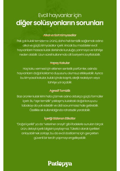 Kulak Temizleme Solüsyonu Aloe Vera Özlü -120ml modelleri