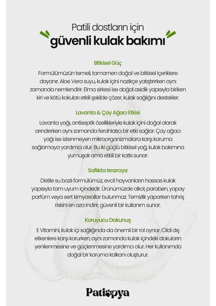 Kulak Temizleme Solüsyonu Aloe Vera Özlü -120ml fırsatları