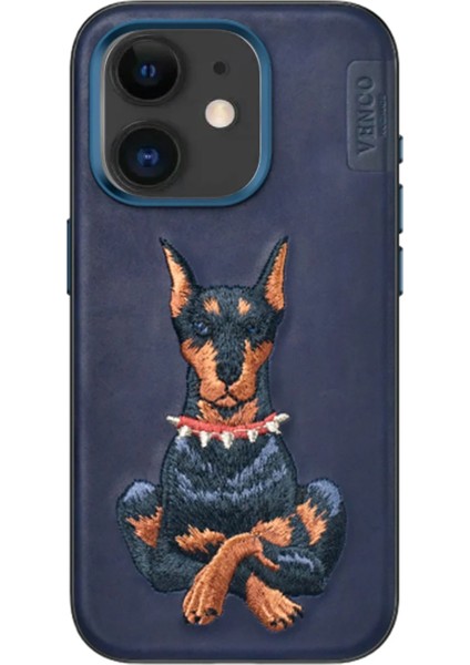 Iphone 11 Perma Desenli Kapak - Lacivert Nrmsa