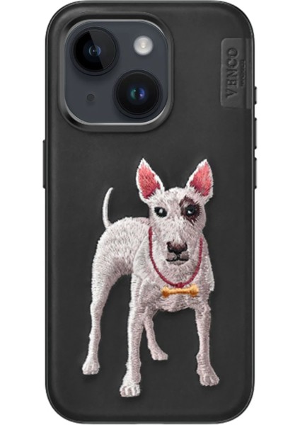 Iphone 14 Perma Desenli Kapak - Siyah Nrmsa