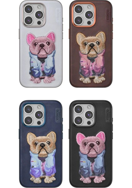 Iphone 14 Pro Max Cute Desenli Kapak - Lacivert Nrmsa