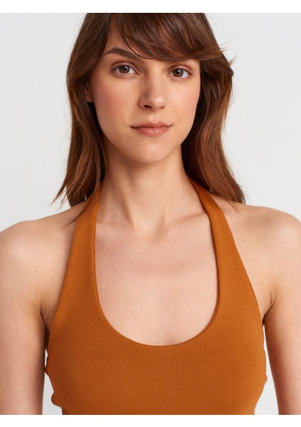 21052 Halter Yaka Top-A.kiremit modelleri