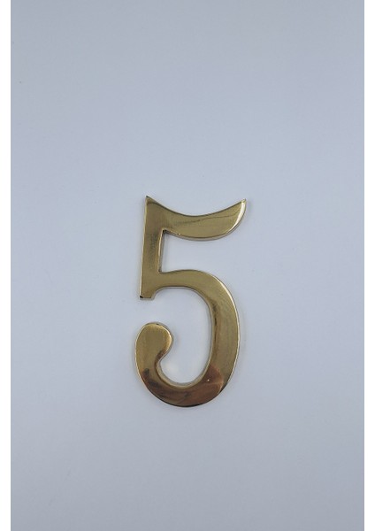 Pirinç Rakam Kapı Numarası 10CM