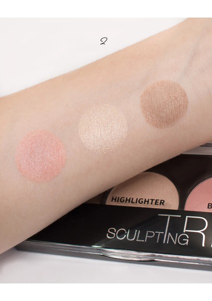 Sculpting Trio Yüz Seti 2 (Kontur, highlighter ,allık) fırsatları