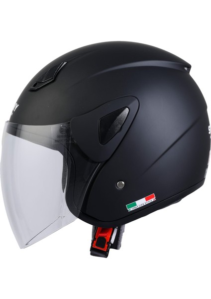 Sw 700 Matt Black Yarım Kask