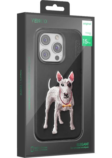 Iphone 16 Pro Perma Desenli Kapak - Lacivert Nrmsa