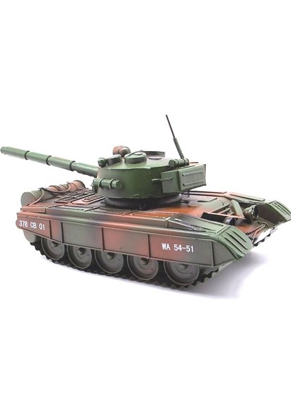 Koleksiyon Eskitme Metal Tank 34CM