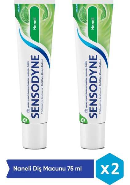 Ferah Nane Diş Macunu 75ML x 2 Adet