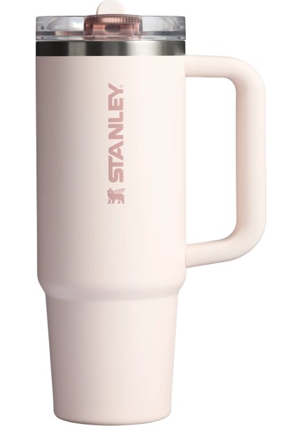 Stanley Quencher Protour Flip Straw Tumbler 1.18L Rose Quartz Sızdırmaz Pipetli Termos
