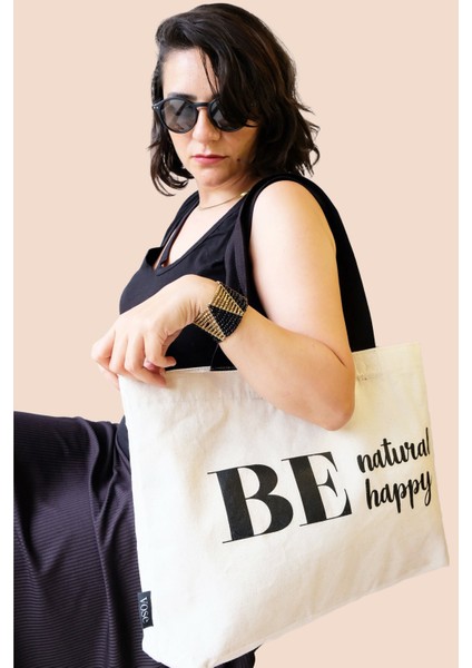Happy Shopping Bag - Omuz Çantası