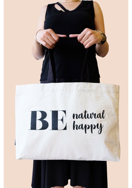 Happy Shopping Bag - Omuz Çantası