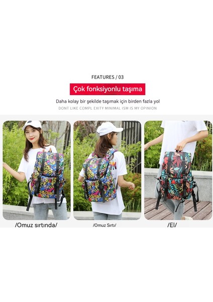 Moda Açık Seyahat Eğlence Sırt Çantası (Yurt Dışından) fiyatları