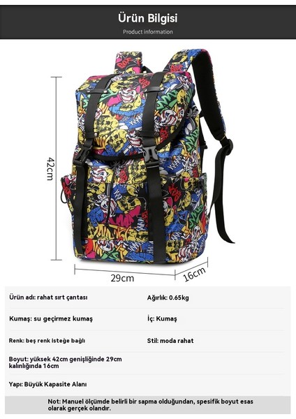 Moda Açık Seyahat Eğlence Sırt Çantası (Yurt Dışından) indirimleri