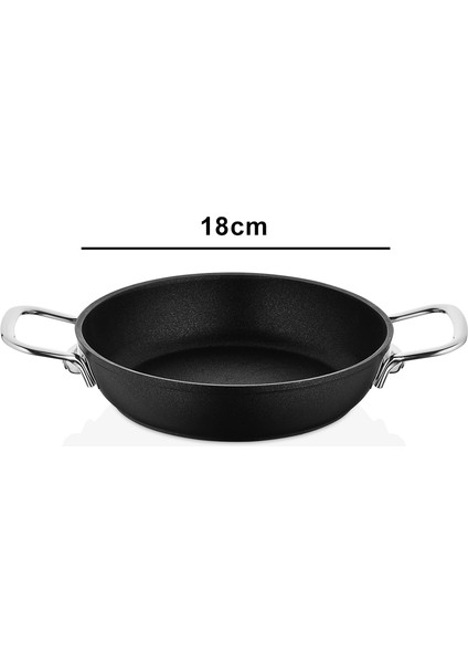 Dark Yanmaz Yapışmaz Titanyum Kaplama Sahan 18 cm