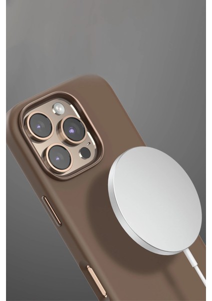 Iphone 16 Pro Jinta Magsafe Kapak - Siyah Nrmsa