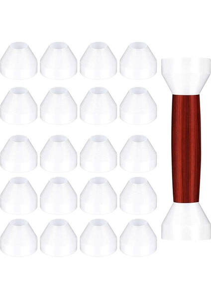 20 Adet Kalem Burçları, Ca Bitirme Kalemi Tornalama Için Yapışmaz Kalem Burcu (Yurt Dışından)