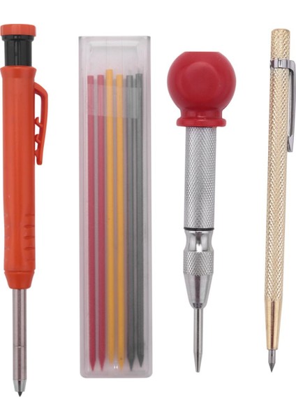 Derin Delik Taş Işaretleme Aracı Için Katı Marangoz Marker Kalem Seti (Yurt Dışından)