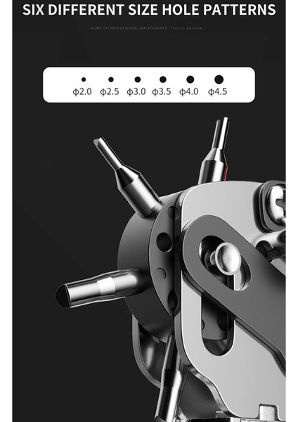 Eather Kemer Delik Delme Pensesi-1 * Delik Delme-Kırmızı (Yurt Dışından)