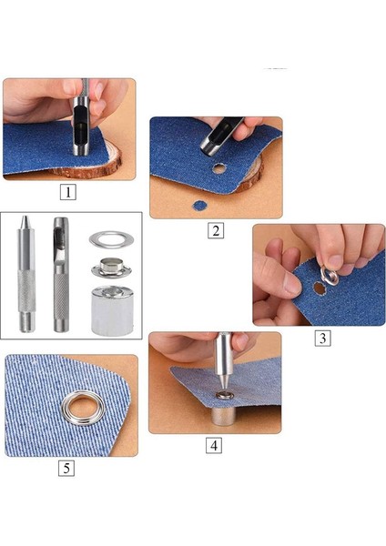 100 Takım 10MM Grommet Kuşgözü Kiti ve Ayakkabı Için Branda Tamir Takımı (Yurt Dışından) modelleri