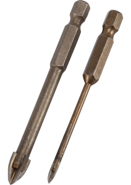 Hyqzltca 10 Adet Verimli Üniversal Delme Aleti, Çok Fonksiyonlu Üç Köşeli Çapraz Alaşım Matkap Ucu Seti (3/4/5/6/8mm) (Yurt Dışından) modelleri