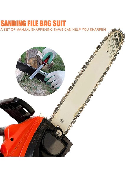 10 Parçalı Zincirli Testere Bileme Eğesi Seti, Testere Zincirlerinin Bilenmesi Için (Yurt Dışından) modelleri