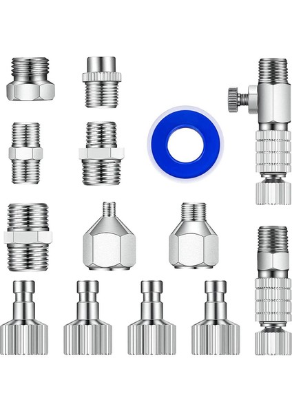 14 Adet Airush Adaptör Seti, Airush Hızlı Çıkarma Ayırma Bağlantı Elemanları (Yurt Dışından)