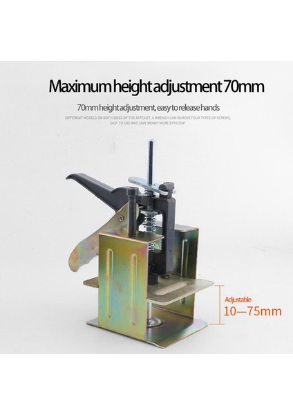 Bradoo-Seramik Duvar Karoları Yükseklik Zemin Tesviye Bileşikleri Ayarlayıcı Regülatörü Kiremit Yüksekliği Kaldırıcı Fayans Inşaat Aracı (Yurt Dışından) modelleri