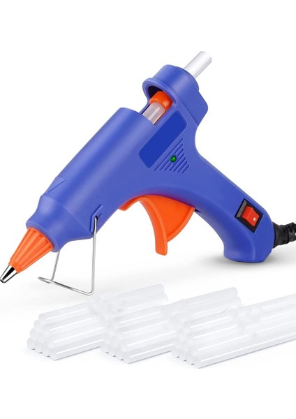 Okul El Sanatları Için 30 Tutkal Çubuklu Sıcak Gnu Kiti 20W, Mavi Abd Tak (Yurt Dışından) fiyatları