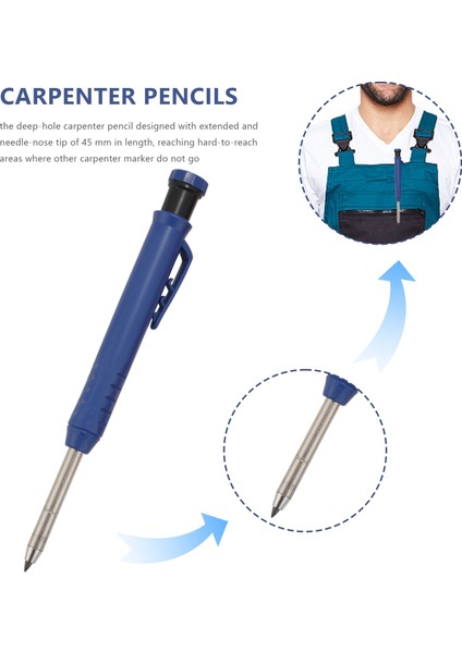 24 Doldurma ile Inşaat Için 2 Adet Katı Marangoz Kalem Seti (Yurt Dışından) indirimleri