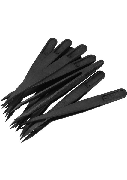 Xhhdqes 40 Adet Siyah Plastik Uç Kafa Anti Statik Cımbız 12 cm Uzunluk (Yurt Dışından) fiyatları