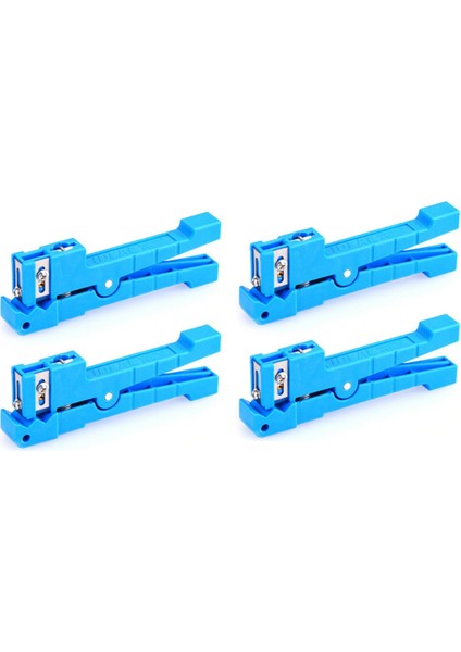 4 Adet Kablo 45-163 Tampon Tüp Ftth Mükemmel 45-163 Koaksiyel Kablo Kılıf Ceket Kesici (Yurt Dışından)