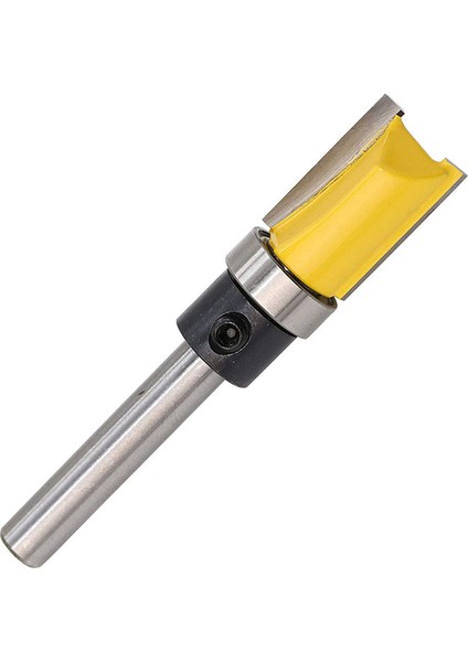 3 Adet 1/4 Inç Gömme Trim Freze Uçları Desen Şablon Yönlendirici Bit Seti Ağaç Işleme Üst Rulman Freze Araçları (Yurt Dışından) fırsatları