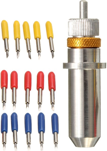 Silhouette Cameo 3 Vinil Kesim Makinaları Için 15 Adet Caide Bıçak (Yurt Dışından)