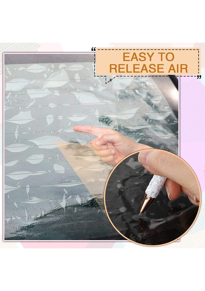 6 Parça Hava Tahliye Kalemi Vinil Için Ince Işaretleme Pimi Kalem Glitter Hava Tahliye Kalemi (Siyah, Beyaz) (Yurt Dışından) modelleri