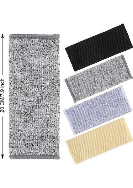 Twexqny 4 Çift Kesilmeye ve Yanmaya Dayanıklı Kolluk Kol Koruma Kollu Ince Cilt ve Morarma Için Önkol Koruyucuları (Yurt Dışından) modelleri