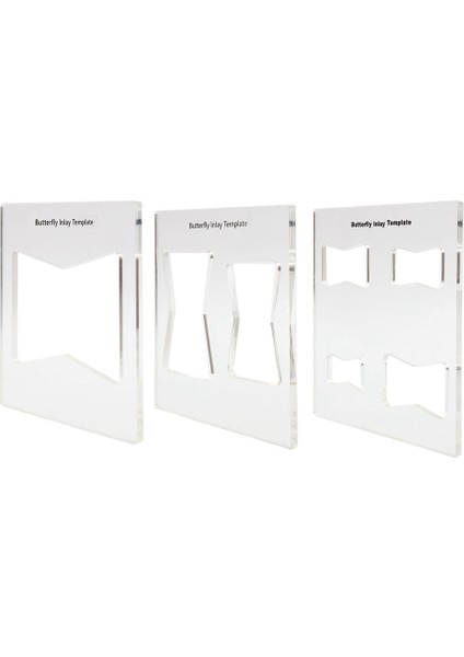 3 Adet Kelebek Kakma Şablonu Ağaç Işleme Papyon Anahtar Şablonları (Yurt Dışından) fiyatları