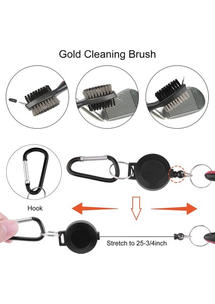 Jdxhlau 4 Adet Golf Topu Işaretleme Hattı, Golf Topu Işaretleme Aracı, 2 Paket Golf Temizleme Fırçası, Topunuzu Işaretlemek Için Golf Topu Işaretleme (Yurt Dışından) modelleri