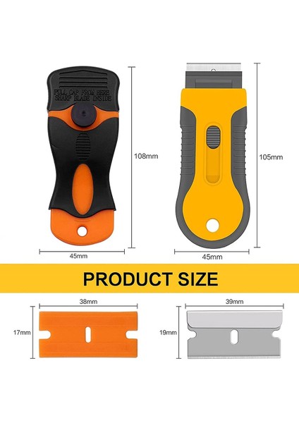 Paket Cam Ocak Kazıyıcı 10 Metal ve Plastik Bıçaklı Araba Çıkartma Sökücü Kazıyıcı Aracı Cam Etiketleri Için (Yurt Dışından) indirimleri