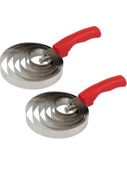 Bradoo-2 Paketi Çift Taraflı Paslanmaz Çelik Köri Tarağı, Yumuşak Temaslı Saplı (Yurt Dışından) fırsatları