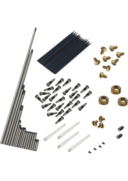 92 Adet/takım Alto Ophone Onarım Parçaları Vidalar + Ophone Yaylar Kiti Dıy Aracı Wooind Instent Aksesuarları (Yurt Dışından)