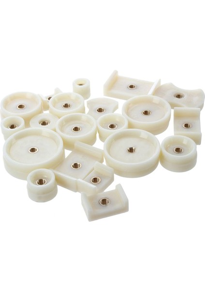 Xhhdqes 20'li Paket Saat Arkası Pres Bağlantı Kalıpları Saat Tamir Takımı Yuvarlak ve Dikdörtgen (Yurt Dışından)