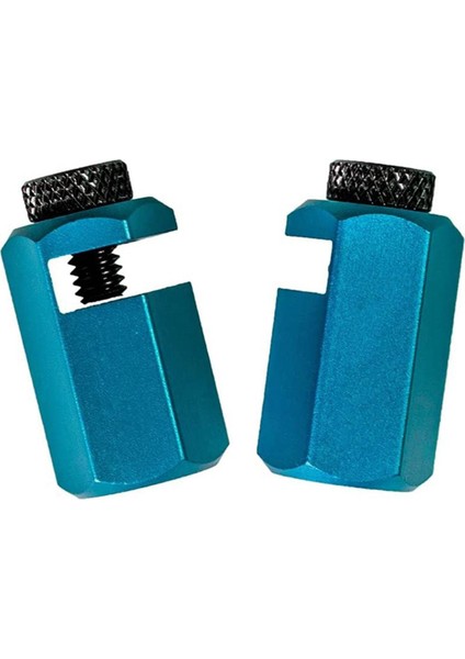 Twexqny 2 Adet Uzun Merdiven Göstergeleri Düzen Çerçeveleme Kare Ek Rip Kılavuzu Hız Kare Jigs (Mavi) (Yurt Dışından)