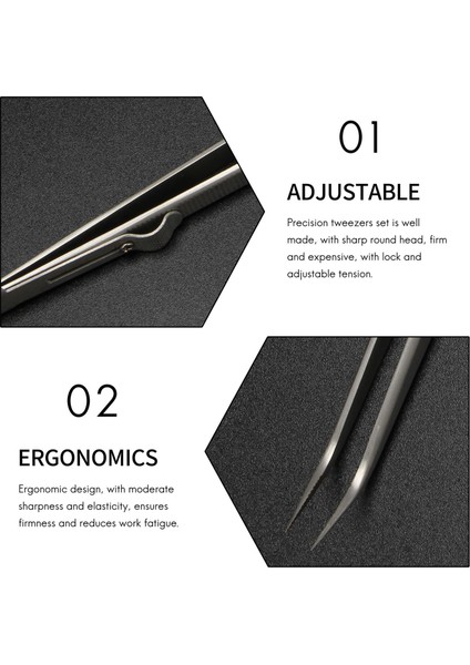 4 Adet Hassas Havya Cımbızı Esd Anti-Statik Endüstriyel (Yurt Dışından) indirimleri