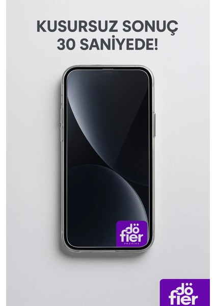 Apple iPhone 16 Uyumlu Full Seri Kırılmaz Cam Ekran Koruyucu + Kolay Uygulama Aparatı Tam Uyumlu