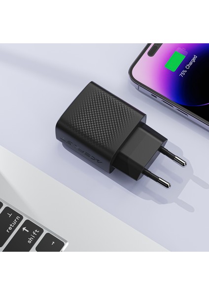 PD25W Gan Hızlı Şarj Cihazı (1xusb-C) - A104