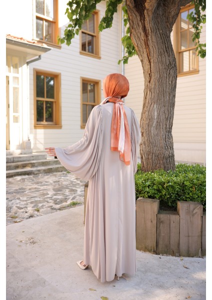 Firuze Elbise 8008 Bej
