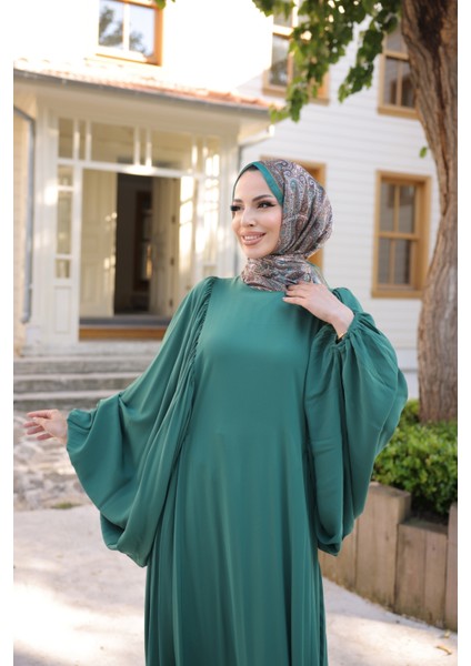 Firuze Elbise 8008 Yeşil