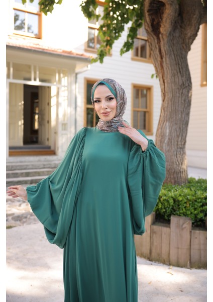 Firuze Elbise 8008 Yeşil