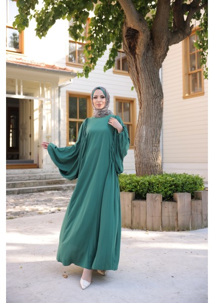 Firuze Elbise 8008 Yeşil