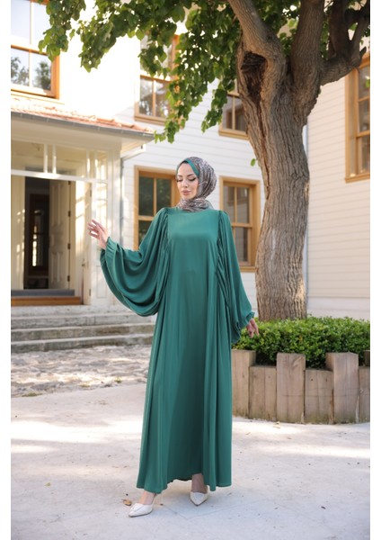 Firuze Elbise 8008 Yeşil